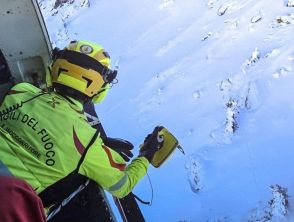 Si cercano persone coinvolte dopo una valanga in Val di Susa, per il momento le ricerche danno esito negativo
