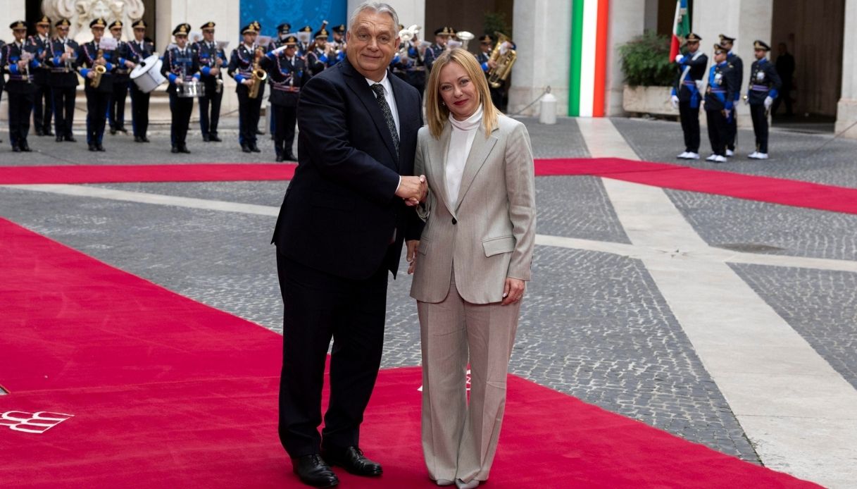 viktor orban giorgia meloni