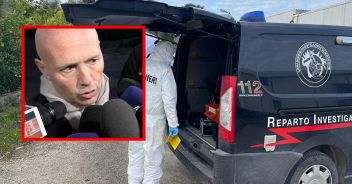 foto dei cc su femminicidio di Anguillara