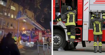 incendio Palermo ospedale Policlinico