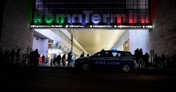 incendio stazione roma termini