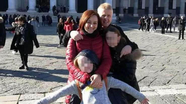 Statuetta Madre E Figlia In Ferro - Scultura Artistica Per Decorazione Casa, Regalo Per La Festa Della Mamma