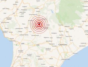 Scossa di terremoto a Serrastretta vicino Catanzaro di magnitudo 3,8: 