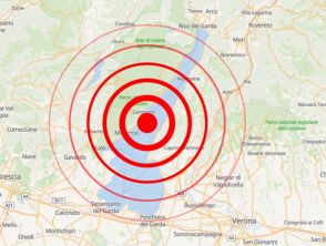 Due scosse di terremoto a Gargnano tra Brescia e Trentino, la più forte di magnitudo 3,4: 