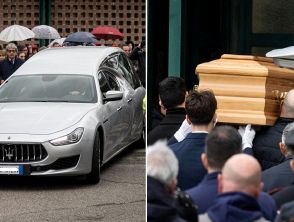 I funerali di Federica Torzullo ad Anguillara, la promessa della sorella e Claudio Carlomagno ignorato