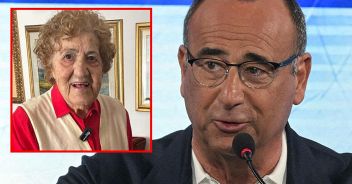 Gianna Pratesi e Carlo Conti