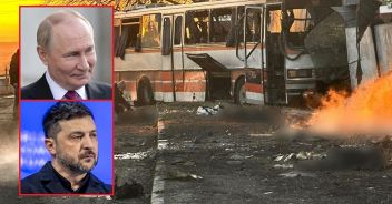 Guerra Ucraina Russia autobus