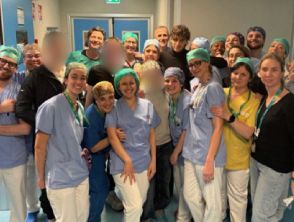 Achille Lauro al Niguarda per incontrare i feriti di Crans Montana, Bertolaso: “È un ragazzo speciale”