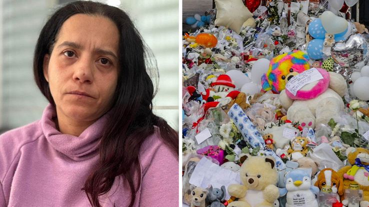 Bimbo col cuore bruciato, la madre porta via i peluche davanti al ...