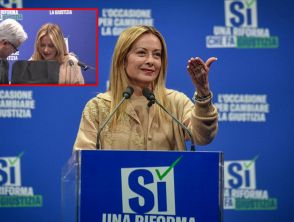 Orazio Maurizio Musumeci al comizio di Meloni, 