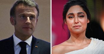 macron-schiaffo-brigitte-aereo-attrice-golshifteh-farahani