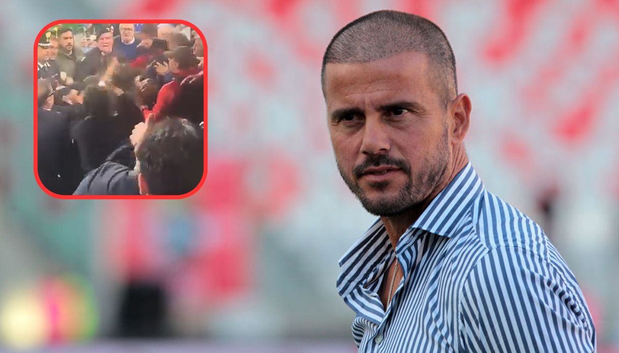 rissa in tribuna al barbera durante palermo catanzaro figlio e moglie del ds polito in ospedale il video da Virgilio.it rissa in tribuna al barbera durante palermo catanzaro figlio e moglie del ds polito in ospedale il video