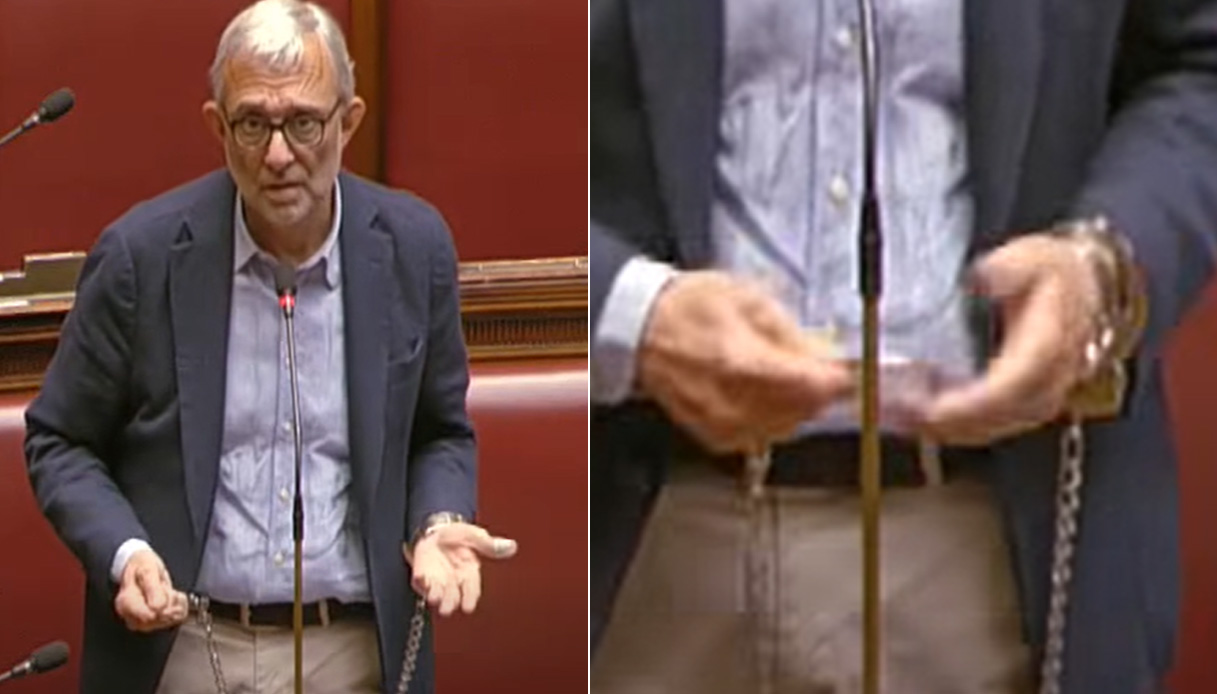roberto giachetti si ammanetta in aula protesta shock alla camera da Virgilio.it roberto giachetti si ammanetta in aula protesta shock alla camera