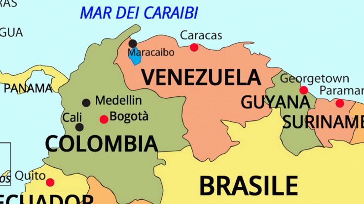 venezuela mappa