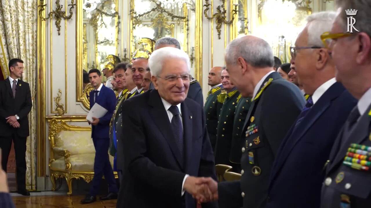 Il video del discorso di Mattarella per il 252° anniversario della Guardia di Finanza: "No evasione fiscale"