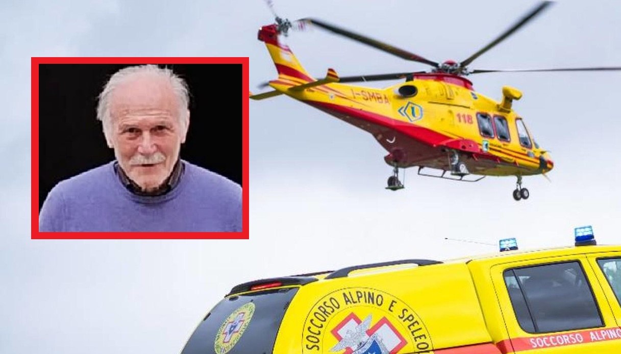 Giallo a Brentonico, l’85enne Gino Paoli disperso da giorni: ricerche a tappeto anche con i droni