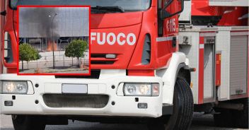 incendio stadio iacovone taranto