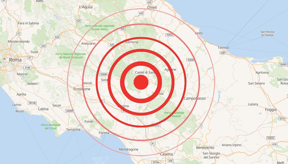 terremoto di magnitudo 41 in molise avvertito anche in abruzzo lazio e campania paura tra la popolazione da Virgilio.it terremoto di magnitudo 41 in molise avvertito anche in abruzzo lazio e campania paura tra la popolazione