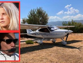Morta Angela Buccico figlia dell'ex senatore Nicola, ritrovato il relitto dell'ultraleggero scomparso