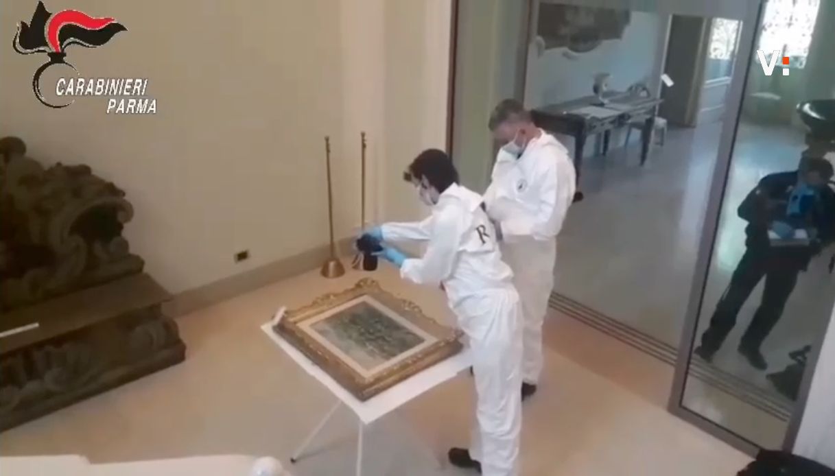 parma recuperati i quadri di c233zanne matisse e renoir rubati alla magnani rocca da Virgilio.it parma recuperati i quadri di c233zanne matisse e renoir rubati alla magnani rocca