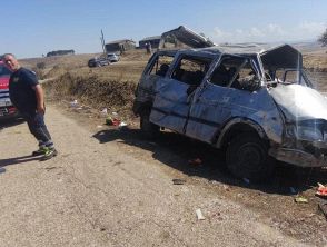 Furgone pieno si ribalta a Montesecco in provincia di Foggia, a bordo braccianti regolari: 1 morto e 8 feriti