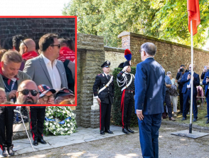 Commemorazione di Marcinelle tra le polemiche, i sindacati voltano le spalle a La Russa: “Contro i fascisti”