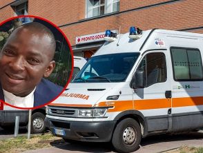 Il parroco Aloys Mwoli muore a 47 anni durante una messa a Limosano vicino Campobasso, fedeli sotto choc