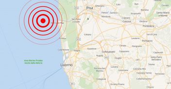 terremoto marina di pisa toscana