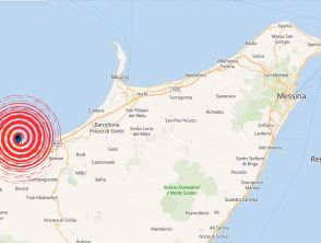 Terremoto a Oliveri vicino Messina di magnitudo 3,7, paura tra i residenti: 