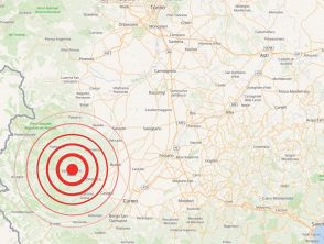 Terremoto di magnitudo 3,4 a San Damiano Marca, in provincia di Cuneo, Boato in piena notte