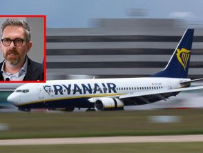 Aereo Ryanair in ritardo 