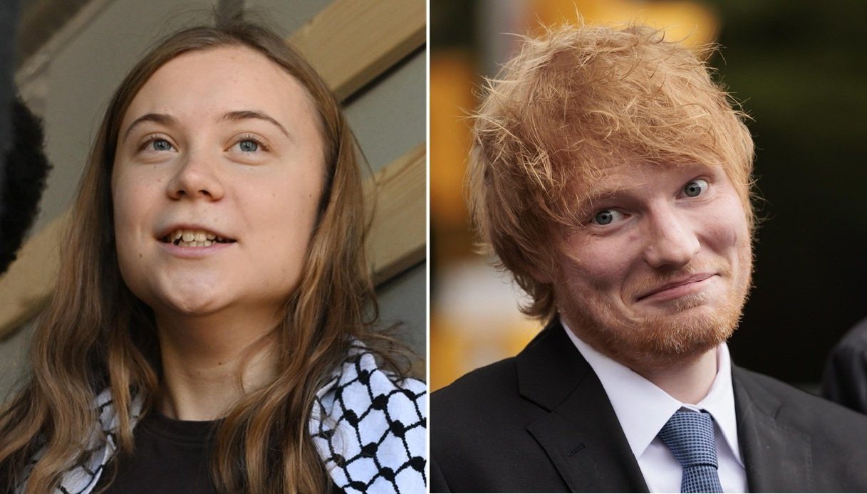 greta thunberg contro ed sheeran cantante nella bufera dopo il caso macklemore palestinesi uniche vittime da Virgilio.it greta thunberg contro ed sheeran cantante nella bufera dopo il caso macklemore palestinesi uniche vittime