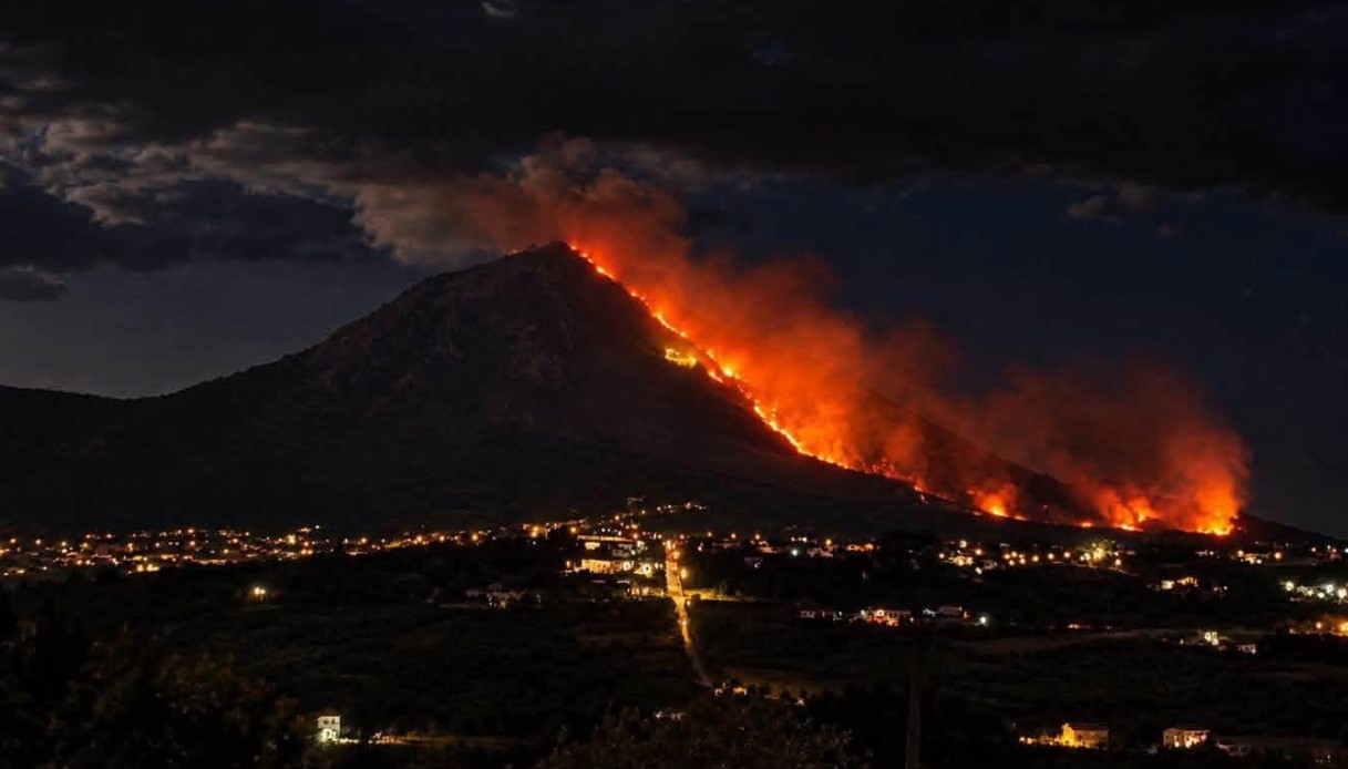 grave incendio sul taburno eremo di san michele arcangelo circondato dalle fiamme e paura a foglianise da Virgilio.it grave incendio sul taburno eremo di san michele arcangelo circondato dalle fiamme e paura a foglianise