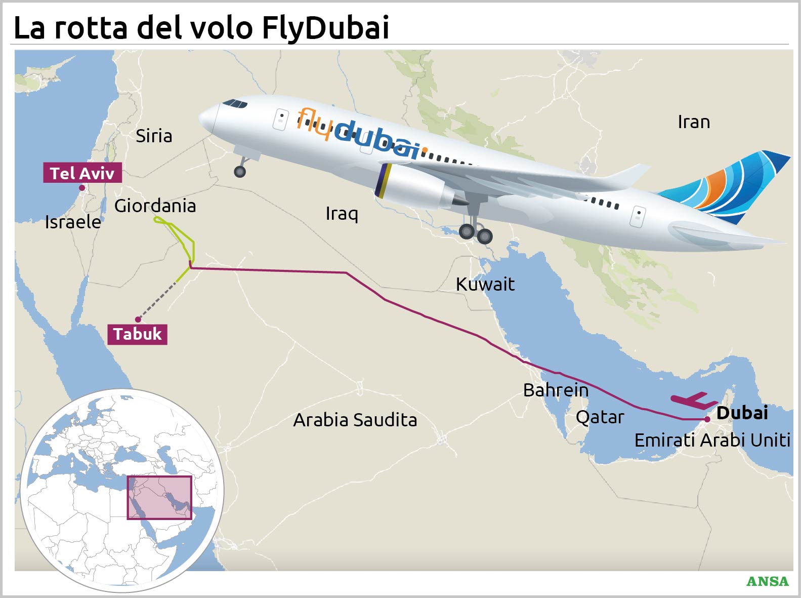 da dubai a tel aviv la rotta del volo flydubai e il passaggio sopra il golfo da Virgilio.it da dubai a tel aviv la rotta del volo flydubai e il passaggio sopra il golfo