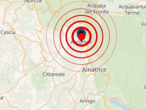 Terremoto di magnitudo 2.9 vicino ad Amatrice, ad Accumoli, seguito da altre due scosse: torna la paura