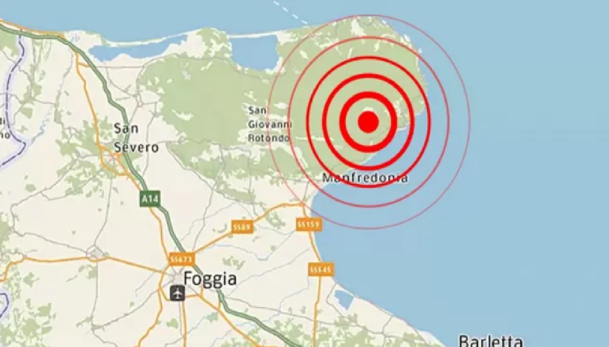 scossa di terremoto nel golfo di manfredonia di magnitudo 32 232 la 48esima dall inizio del 2026 da Virgilio.it scossa di terremoto nel golfo di manfredonia di magnitudo 32 232 la 48esima dall inizio del 2026