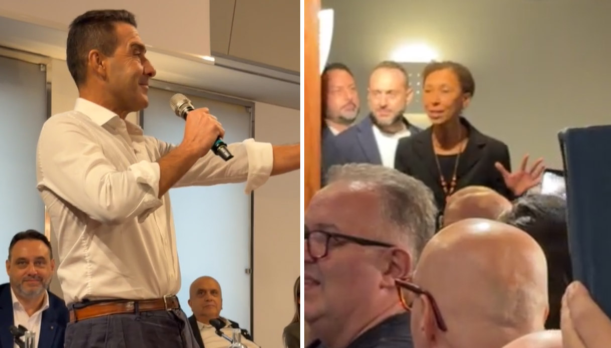 vannacci contestato a torino da una donna durante il convegno il video con le urla in sala maleducata da Virgilio.it vannacci contestato a torino da una donna durante il convegno il video con le urla in sala maleducata