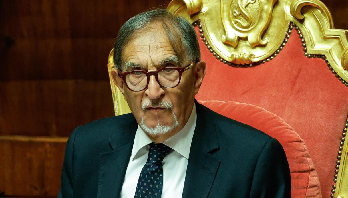 Ignazio La Russa in Senato