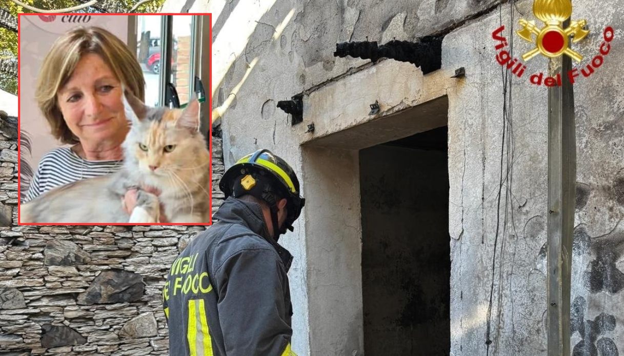 gabriella gellio morta nell incendio della sua villetta ad avegno fra le fiamme per salvare i gatti da Virgilio.it gabriella gellio morta nell incendio della sua villetta ad avegno fra le fiamme per salvare i gatti