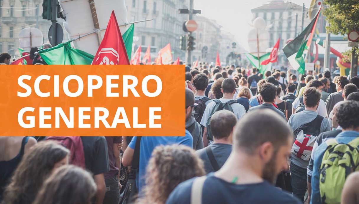 sciopero generale venerd236 2 ottobre contro rincari benzina e stipendi bassi si fermano treni scuola e sanit224 da Virgilio.it sciopero generale venerd236 2 ottobre contro rincari benzina e stipendi bassi si fermano treni scuola e sanit224
