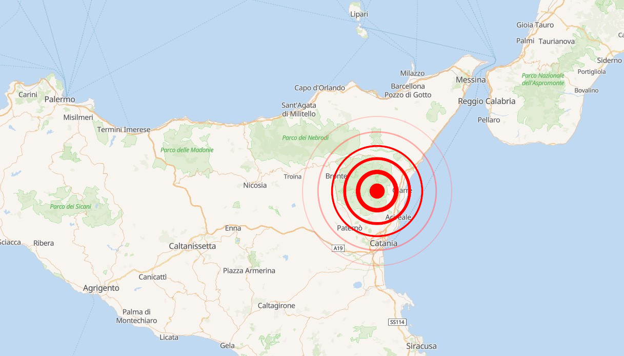 terremoto a milo vicino catania con scossa di magnitudo 38 sentita un esplosione tanta paura da Virgilio.it terremoto a milo vicino catania con scossa di magnitudo 38 sentita un esplosione tanta paura