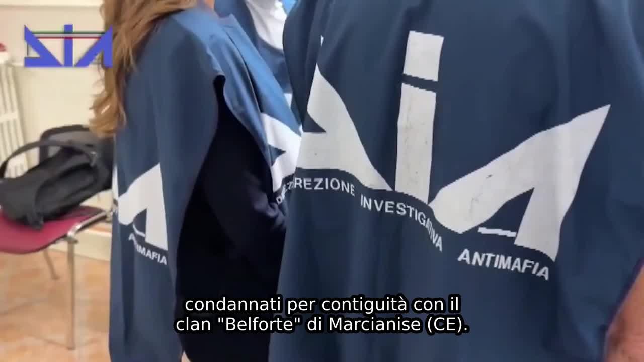 Camorra nel Casertano, confisca da 1,5 milioni a due imprenditori vicini al clan