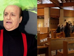 Funerali Giorgio Bracardi a Roma nel silenzio, il video della chiesa semivuota per l'artista 