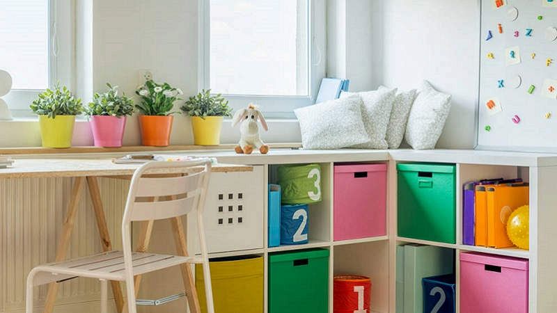 Come utilizzare i mobili salvaspazio nella cameretta dei bambini