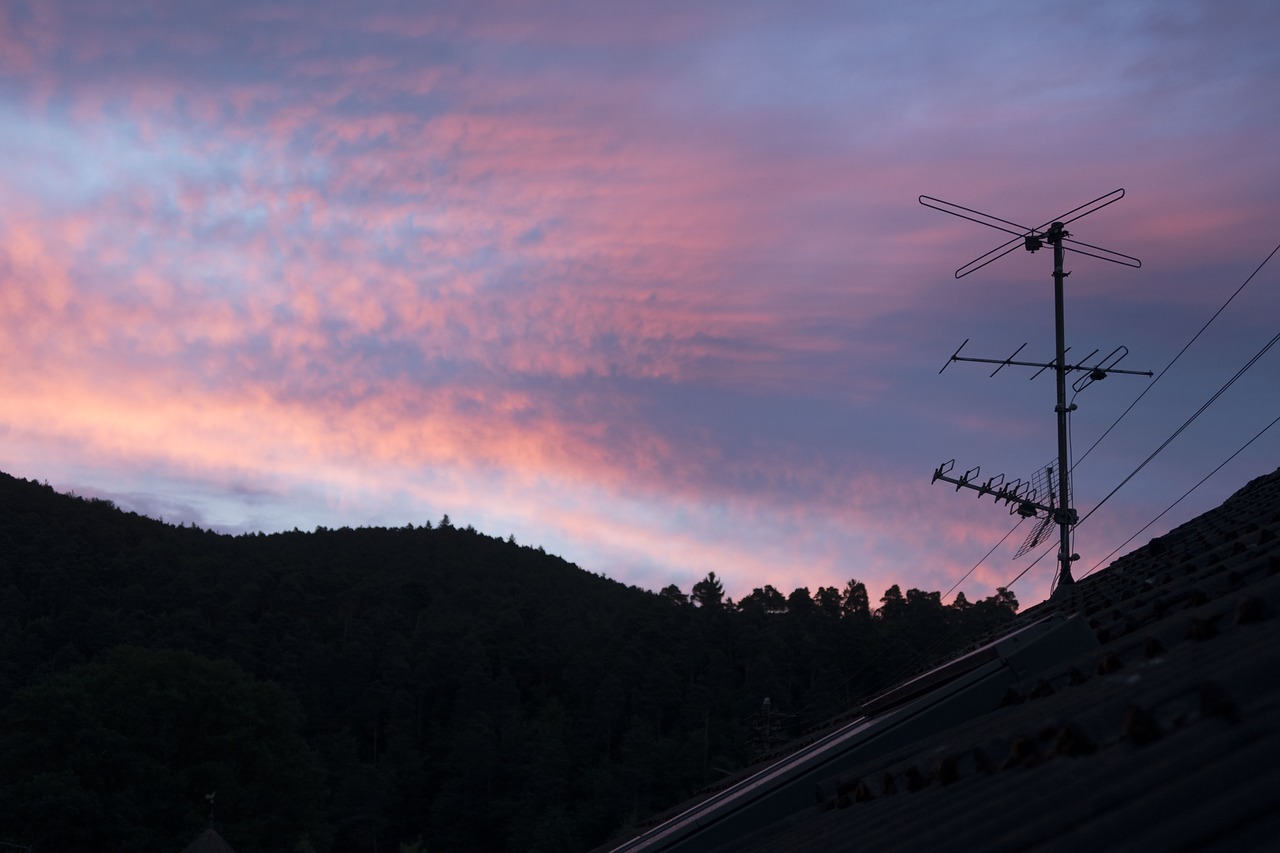 Collegare lantenna sul tetto
