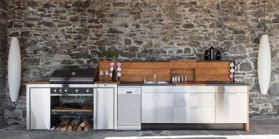 cucine modulari da esterno: caratteristiche