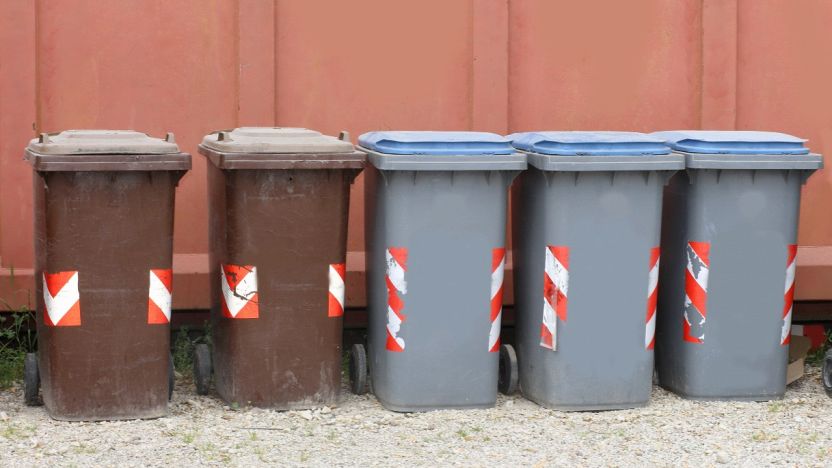 Bidoni spazzatura: consigli per nasconderli