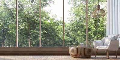 finestra alluminio effetto legno