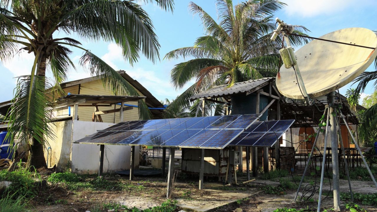 Impianto fotovoltaico a isola