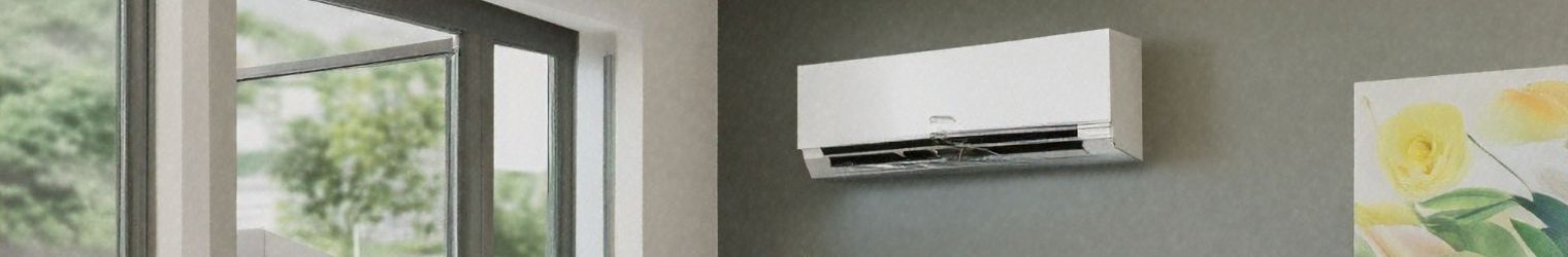 climatizzatore installato in area living in una casa